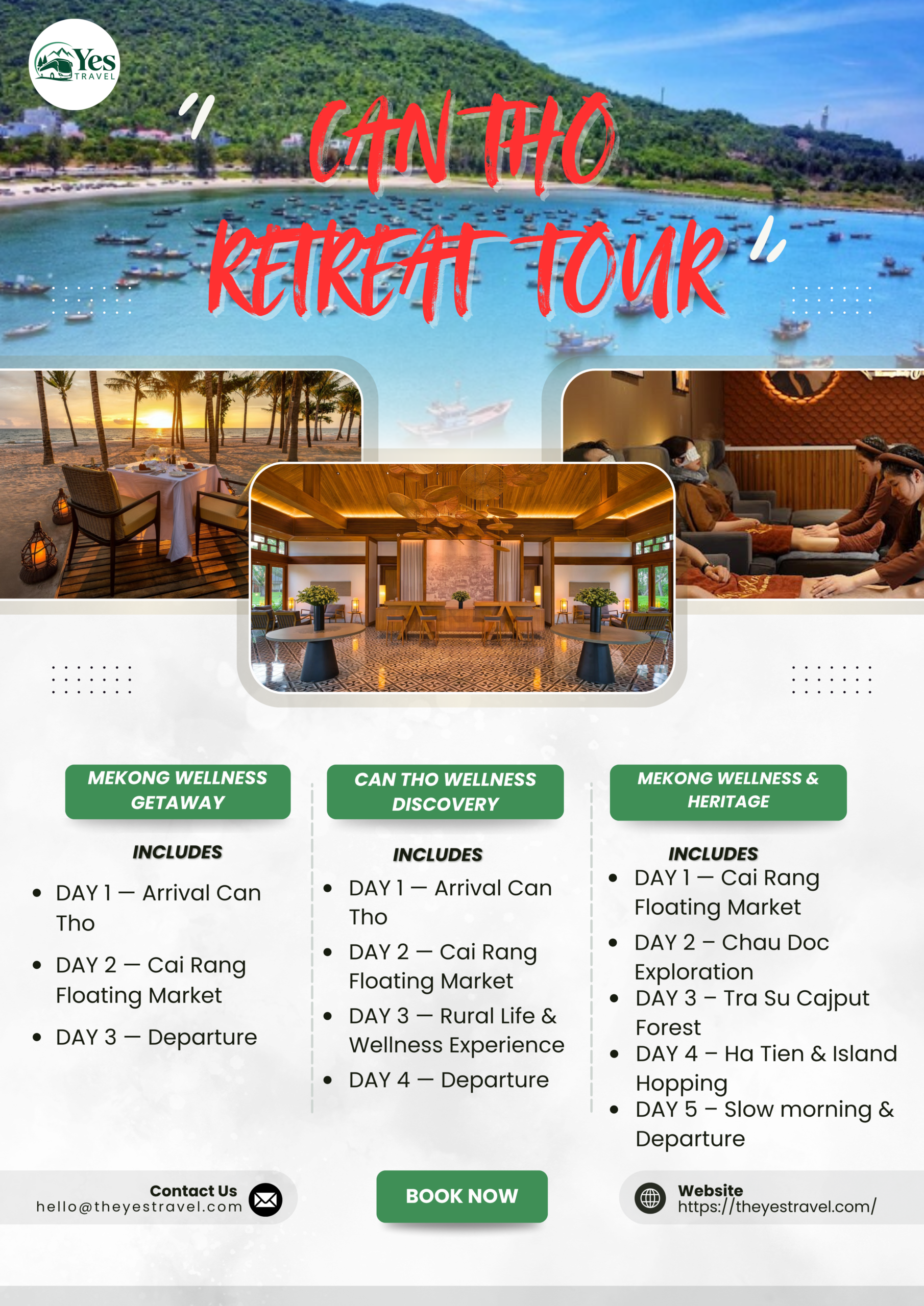 Can Tho Wellness Retreat Tour: Slow Down, Reconnect & Discover the Mekong