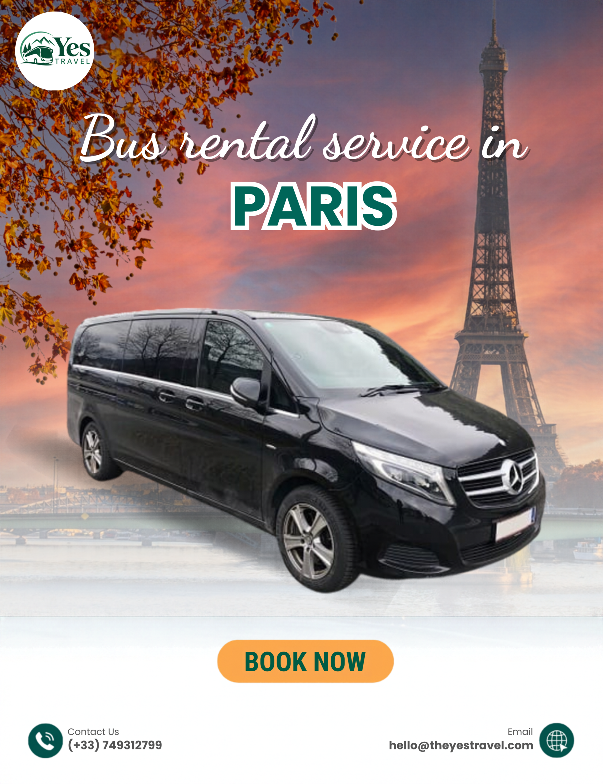 Travel from Paris to France & Europe by Bus The Yes Travel