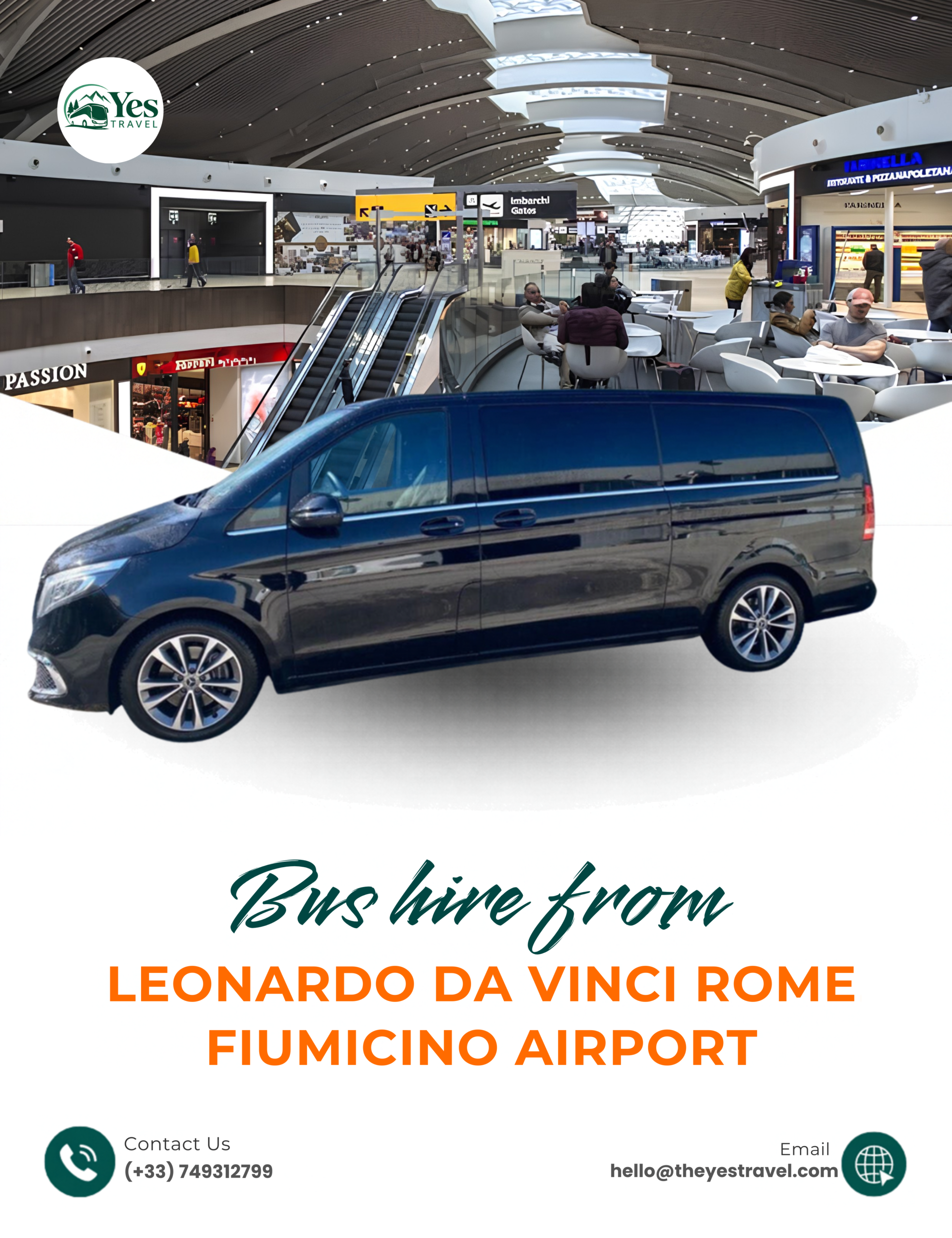 The Yes Travel – Airport Transfer Service In Rome