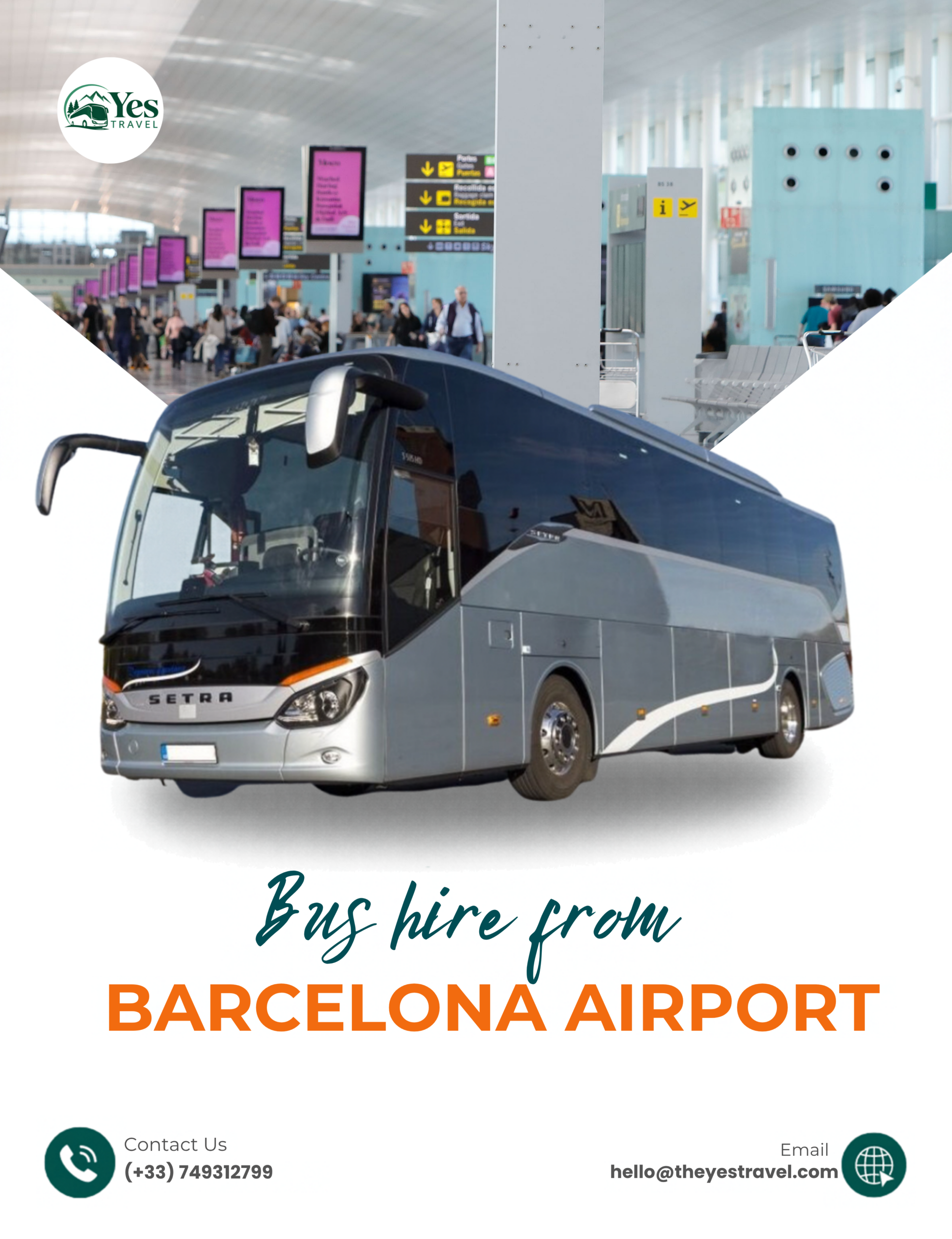The Yes Travel – Airport Transfer Service In Barcelona