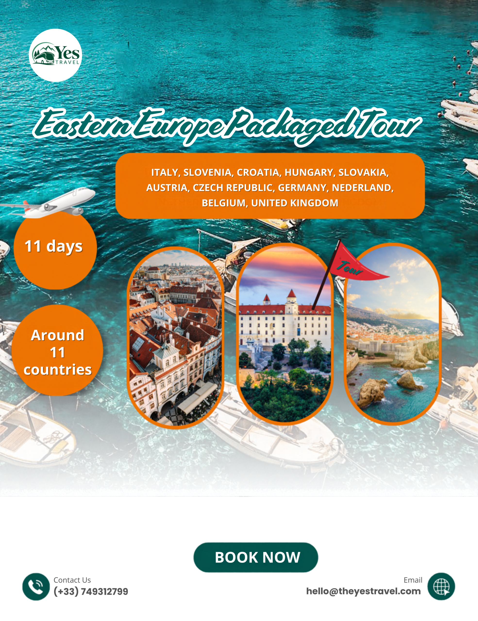 The Yes Travel – Europe Package Tour