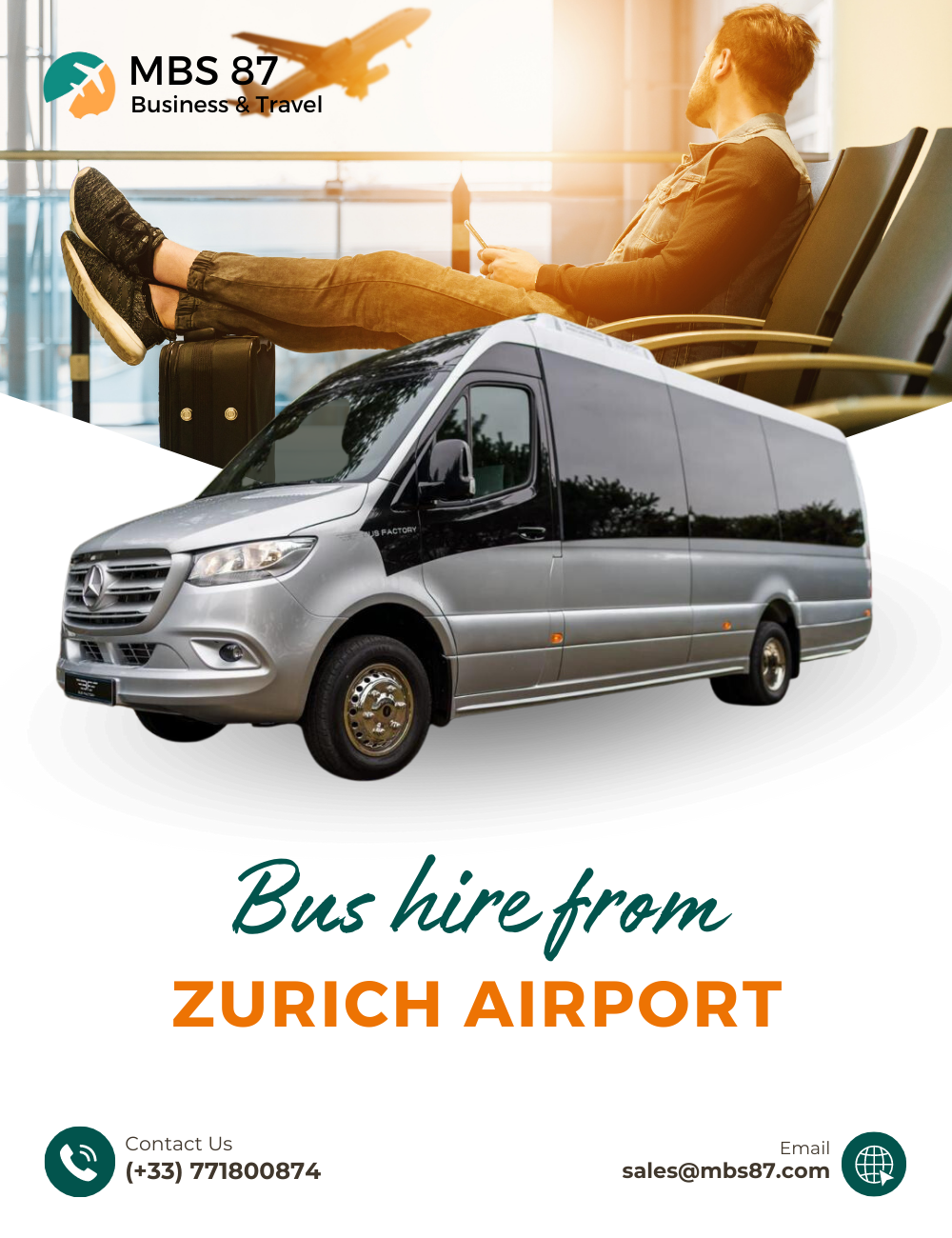 Airport transfer service in Zurich