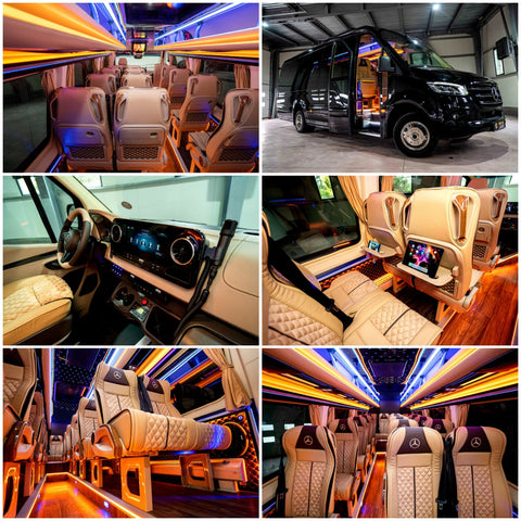 Kind and size of Rome City Bus Charters