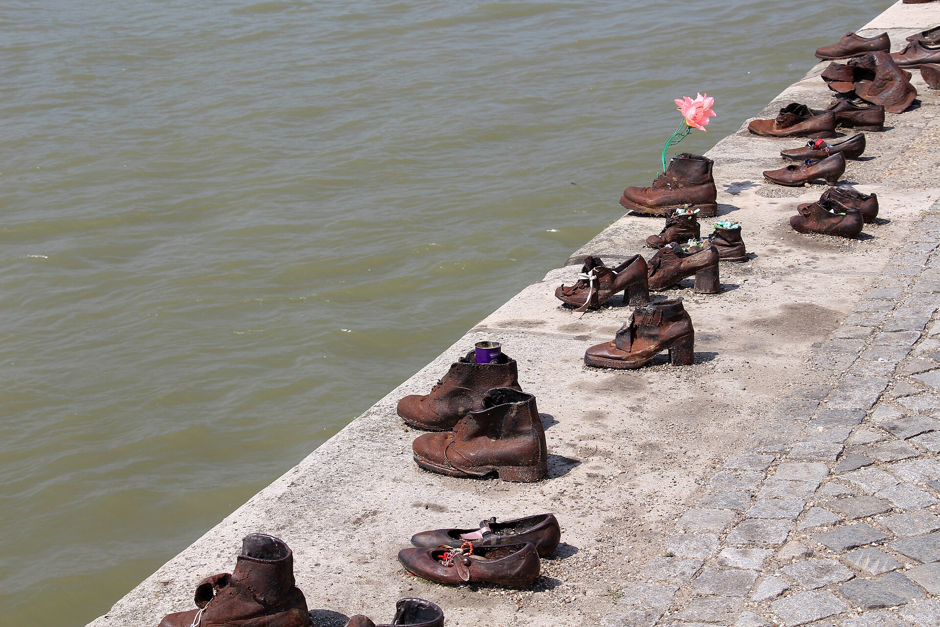 Shoes on the Danube Bank