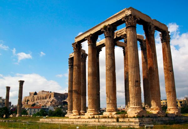 the Temple of Olympian Zeus